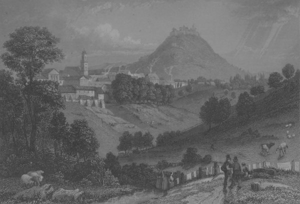 Hechingen Hohenzollern um 1842