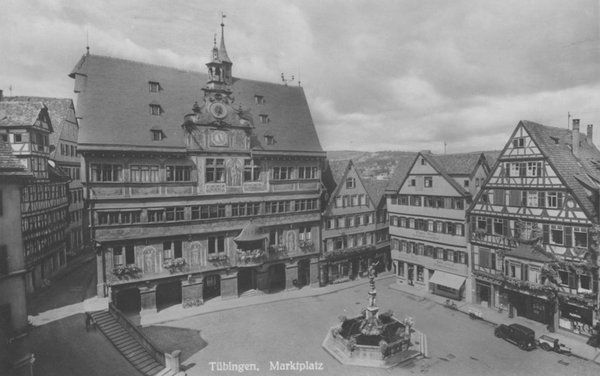 Rathaus Tübingen Marktplatz