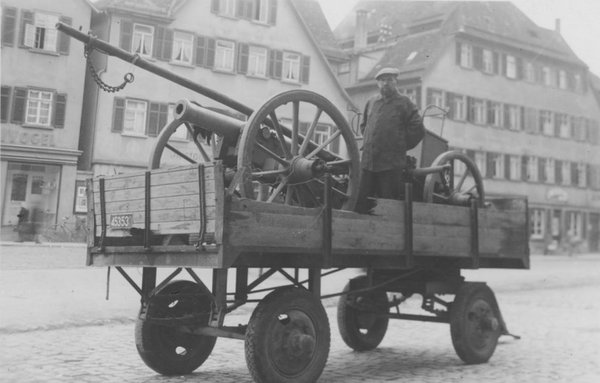 Rottenburg am Neckar Transport von Kanonen