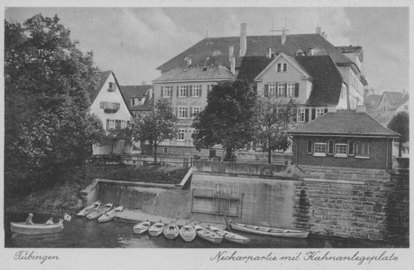 Bootsverleih am Neckar in Tübingen