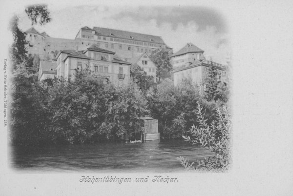 Badehaus am Neckar in Tübingen