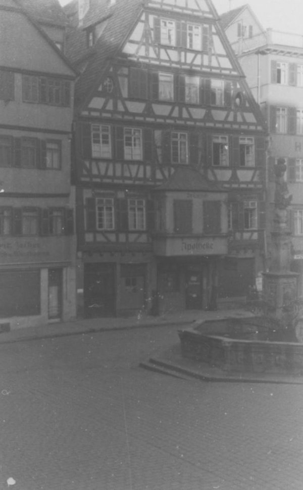 Marktplatz Tübinger 1948